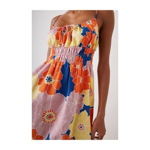 RAILS Octavia Linen Midi Dress